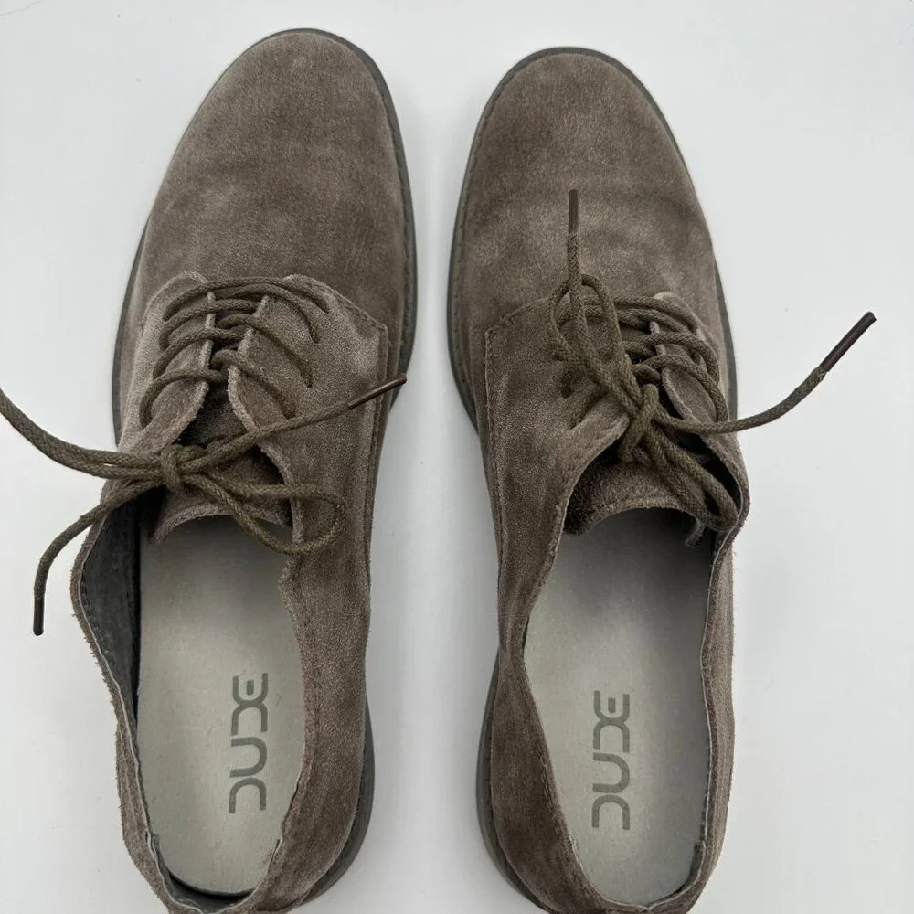 Hey Dude Men's Volterra Suede Derby Shoes Size 9 US / EU 42